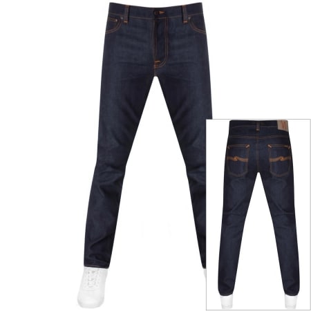 Product Image for Nudie Jeans Lean Dean Slim Jeans Dark Wash Blue