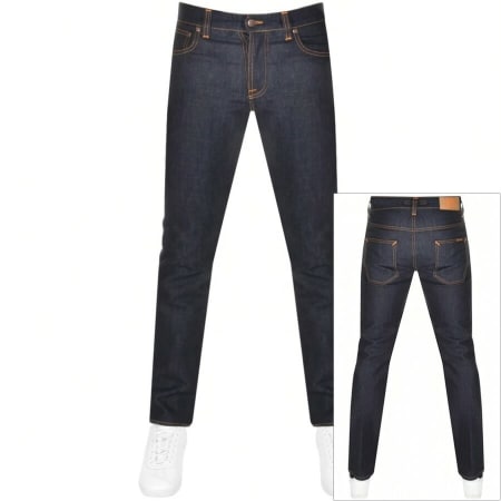 Product Image for Nudie Jeans Gritty Jackson Jeans Dark Wash Navy