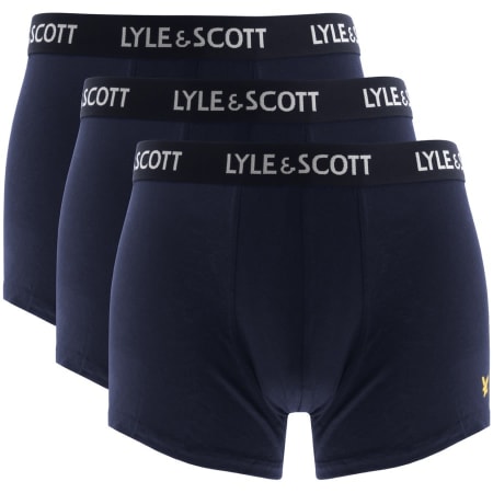 Product Image for Lyle And Scott Three Pack Trunks Navy