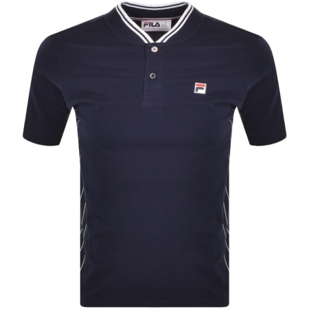 Product Image for Fila Vintage Volley Polo T Shirt Navy