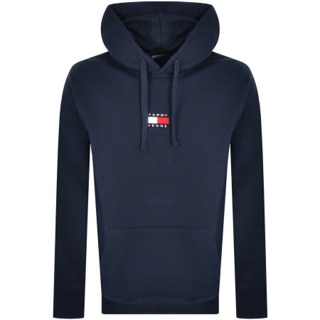 Product Image for Tommy Jeans Badge Logo Hoodie Navy