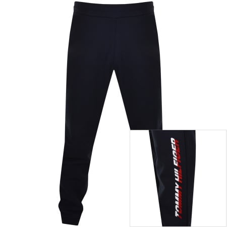 Product Image for Tommy Hilfiger Sport Logo Jogging Bottoms Navy