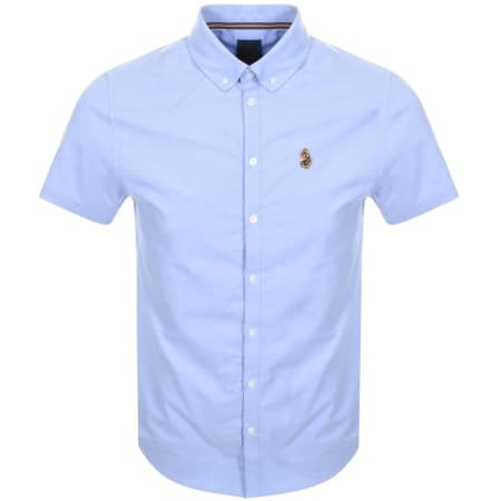 Product Image for Luke 1977 Short Sleeved Jimmy Shirt Blue