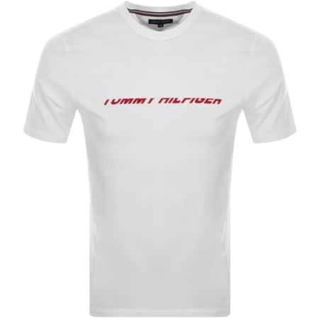 Product Image for Tommy Hilfiger Logo T Shirt White