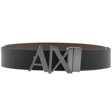 Product Image for Armani Exchange Reversible Belt Black Brown