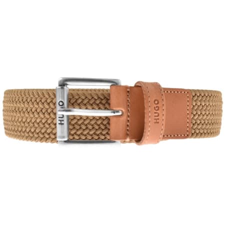 Product Image for HUGO Gabi Woven Belt Beige