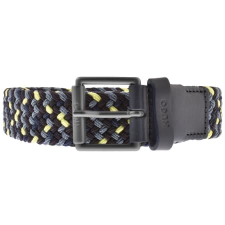 Product Image for HUGO Gabi Woven Belt Blue