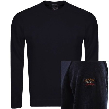 Product Image for Paul And Shark Knitted Jumper Navy