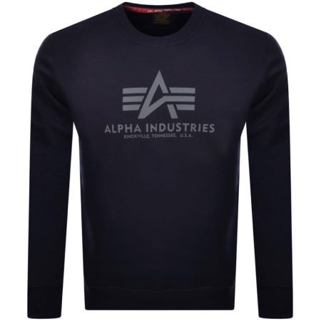 Product Image for Alpha Industries Basic Sweatshirt Navy