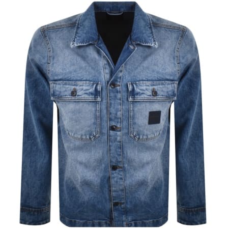 Product Image for BOSS Lovvo BC Overshirt Jacket Blue