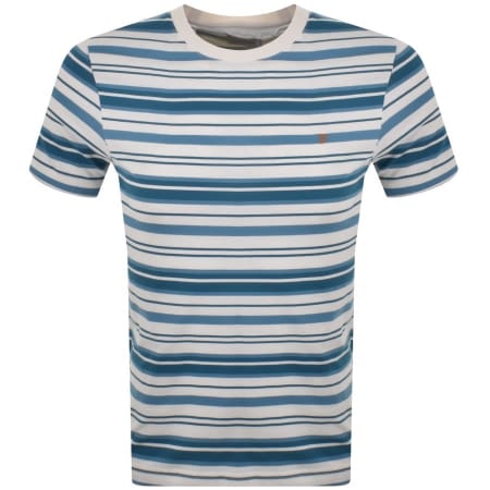 Product Image for Farah Vintage Archer T Shirt Blue