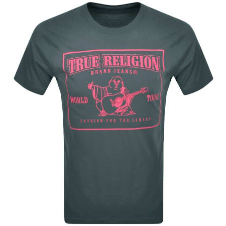 Product Image for True Religion Buddha Logo T Shirt Green