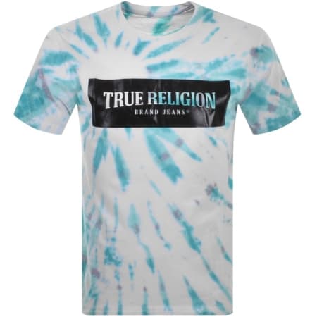 True Religion Blue Bandana Print T Shirt - T-Shirts from Brother2Brother UK