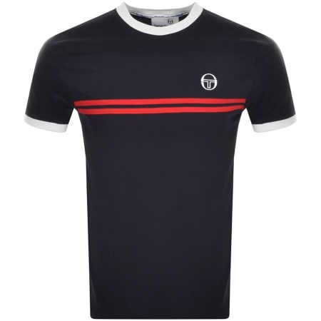 Product Image for Sergio Tacchini Supermac 3 T Shirt Navy