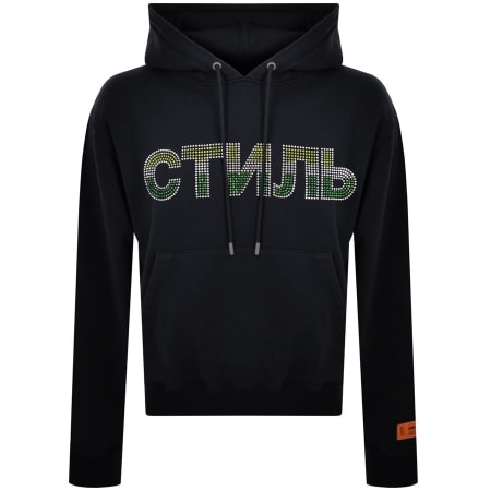 Product Image for Heron Preston Strass Hoodie Black
