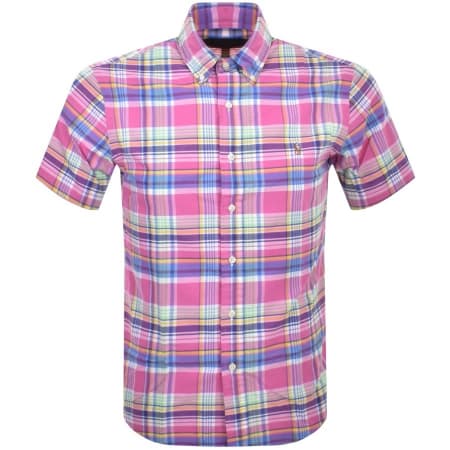 Product Image for Ralph Lauren Oxford Short Sleeve Shirt Pink