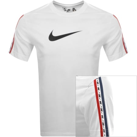 Product Image for Nike Repeat Logo T Shirt White