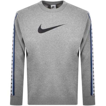 Product Image for Nike Crew Neck Repeat Sweatshirt Grey