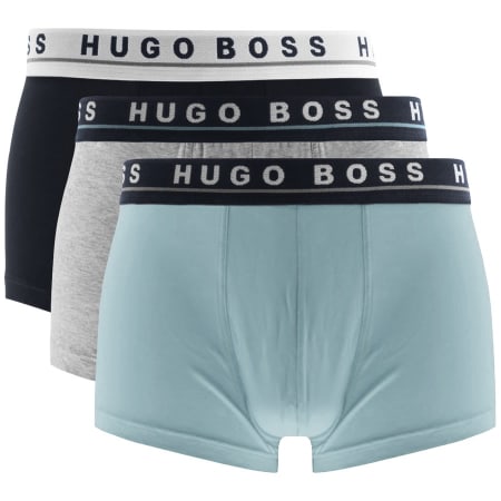 Product Image for BOSS Underwear Three Pack Trunks Grey