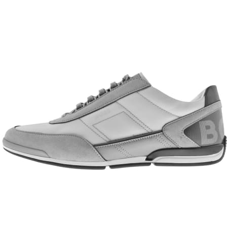Product Image for BOSS Saturn Lowp Trainers Grey