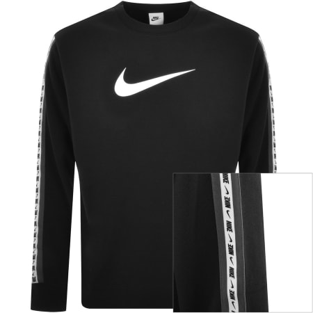 Product Image for Nike Crew Neck Repeat Sweatshirt Black