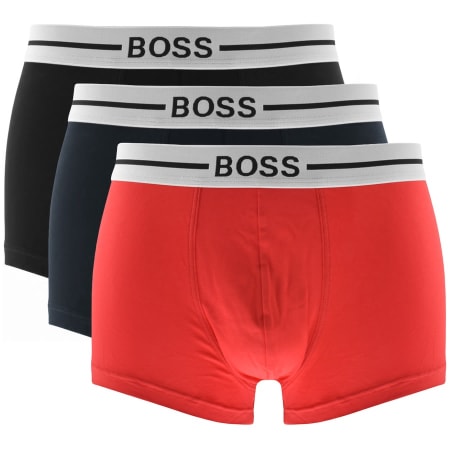 Product Image for BOSS Underwear Triple Pack Trunks Red