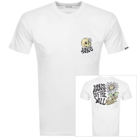Product Image for Vans Skull Daze Crew Neck T Shirt White
