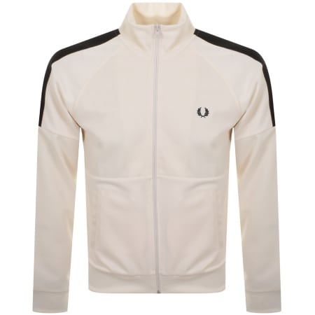 Product Image for Fred Perry Panelled Track Jacket Cream