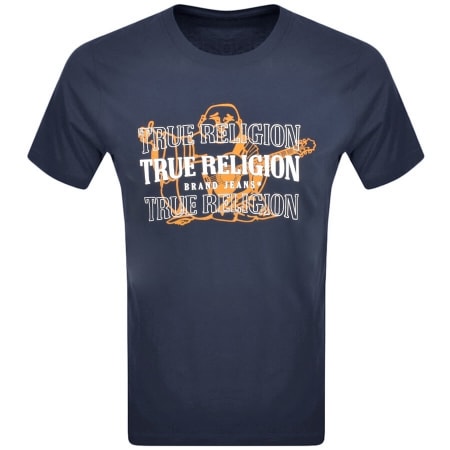 Product Image for True Religion Buddha Logo T Shirt Blue