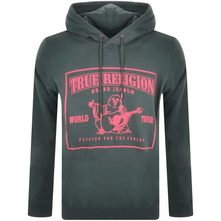 Product Image for True Religion Logo Hoodie Khaki