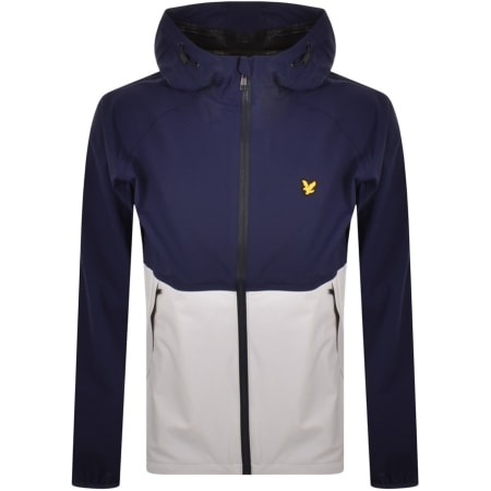 Product Image for Lyle And Scott Hooded Energy Jacket Navy