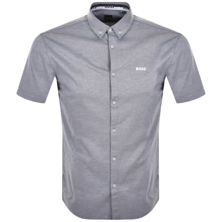 Product Image for BOSS Biadia R Short Sleeved Shirt Navy