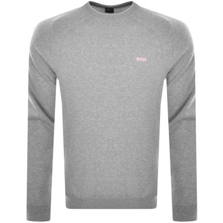 Product Image for BOSS Ramal Knit Jumper Grey