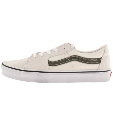 Product Image for Vans Sk8 Low Canvas Trainers White