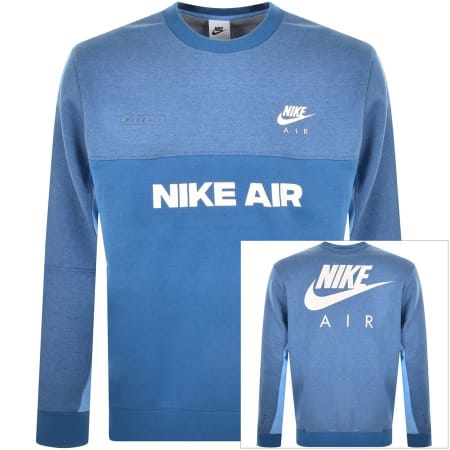 Product Image for Nike Air Crew Sweatshirt Blue