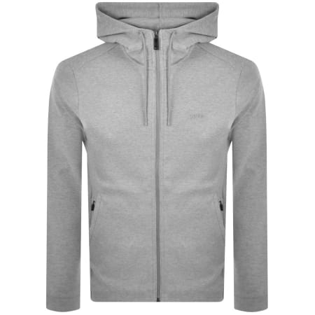 Product Image for BOSS Saggy Full Zip Hoodie Grey