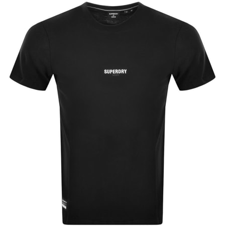 Product Image for Superdry Code Micro Logo T Shirt Black