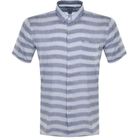 Product Image for Barbour Horizon Short Sleeved Shirt Blue