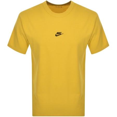 Product Image for Nike Crew Neck Essential T Shirt Yellow
