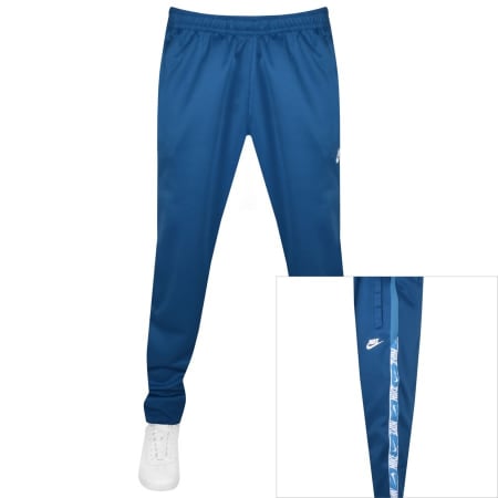 Product Image for Nike Repeat Logo Jogging Bottoms Blue