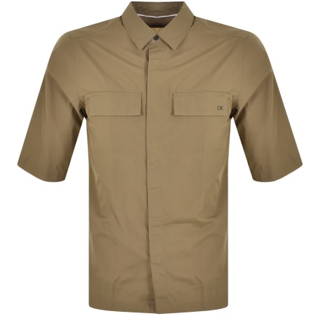 Product Image for Calvin Klein Short Sleeved Shirt Green