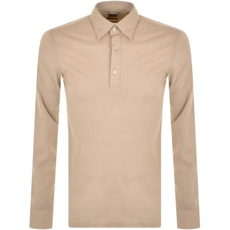 Product Image for BOSS C Hal Long Sleeved Shirt Beige
