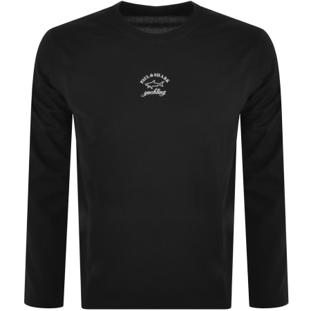 Product Image for Paul And Shark Long Sleeve T Shirt Black