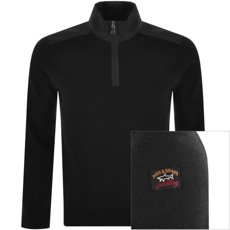 Product Image for Paul And Shark Knitted Jumper Black