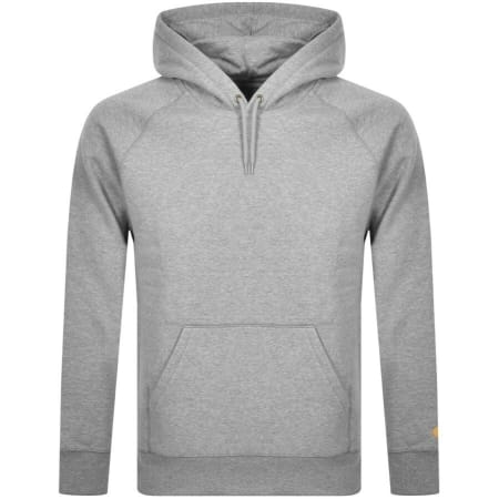 Product Image for Carhartt WIP Logo Hoodie Grey