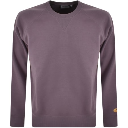 Product Image for Carhartt WIP Chase Sweatshirt Purple