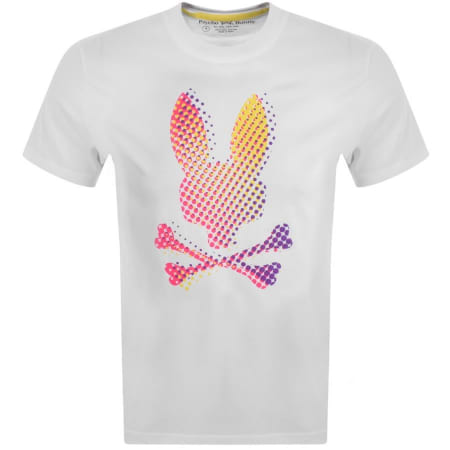 Product Image for Psycho Bunny Graphic Logo T Shirt White