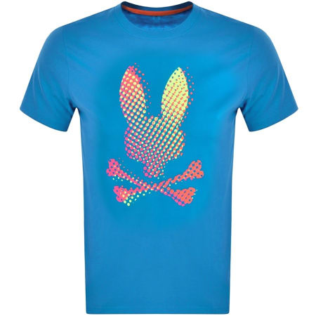 Product Image for Psycho Bunny Graphic Logo T Shirt Blue
