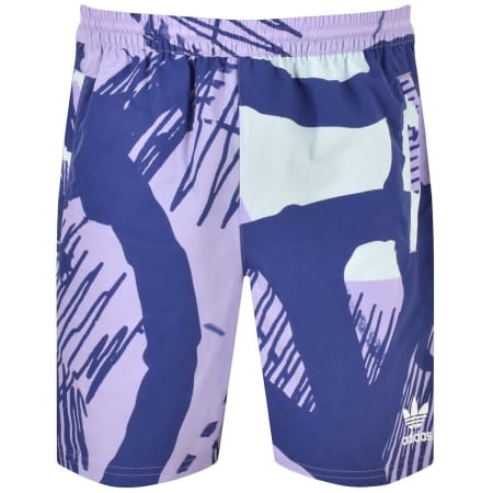 Product Image for adidas Originals Logo Shorts Purple