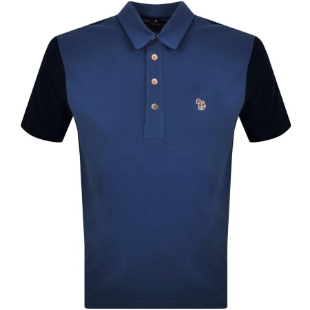 Product Image for PS By Paul Smith Mix Up Polo T Shirt Blue